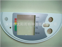 PC小型电子血压计面板-深圳市太阳雨特种面板有限公司